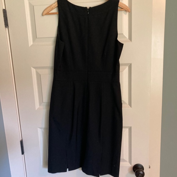 J Crew 100% Wool Black work dress size 6 - Picture 2 of 3